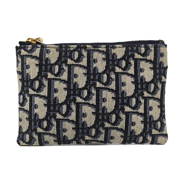 Oblique Canvas Wallet Blue