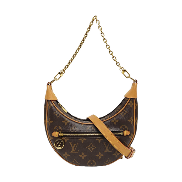 LOOP Monogram Coated Canvas Brown