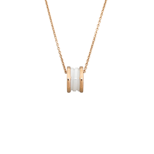 B.ZERO1 18k Rose Gold Necklace