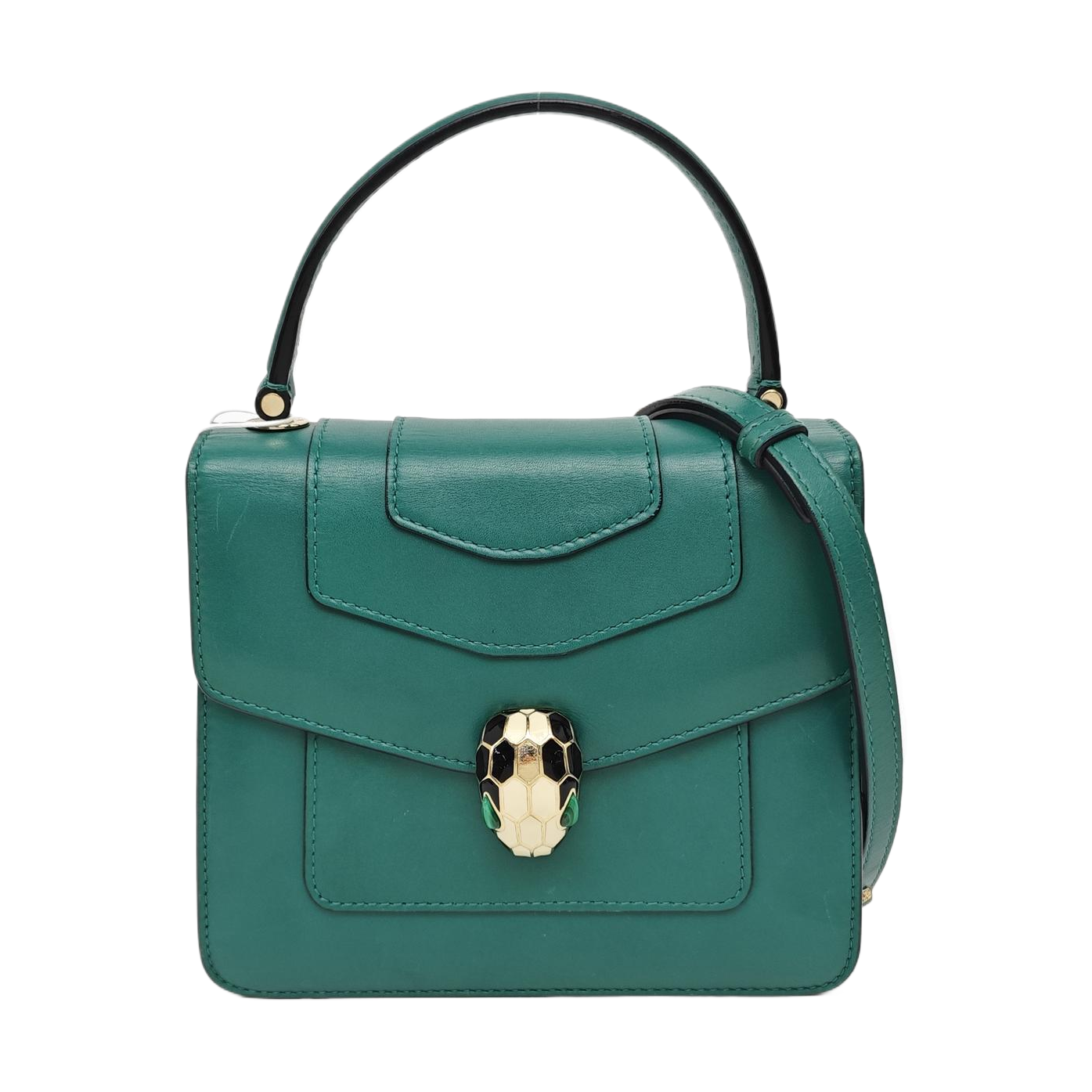 SERPENTI FOREVER Calfskin Green