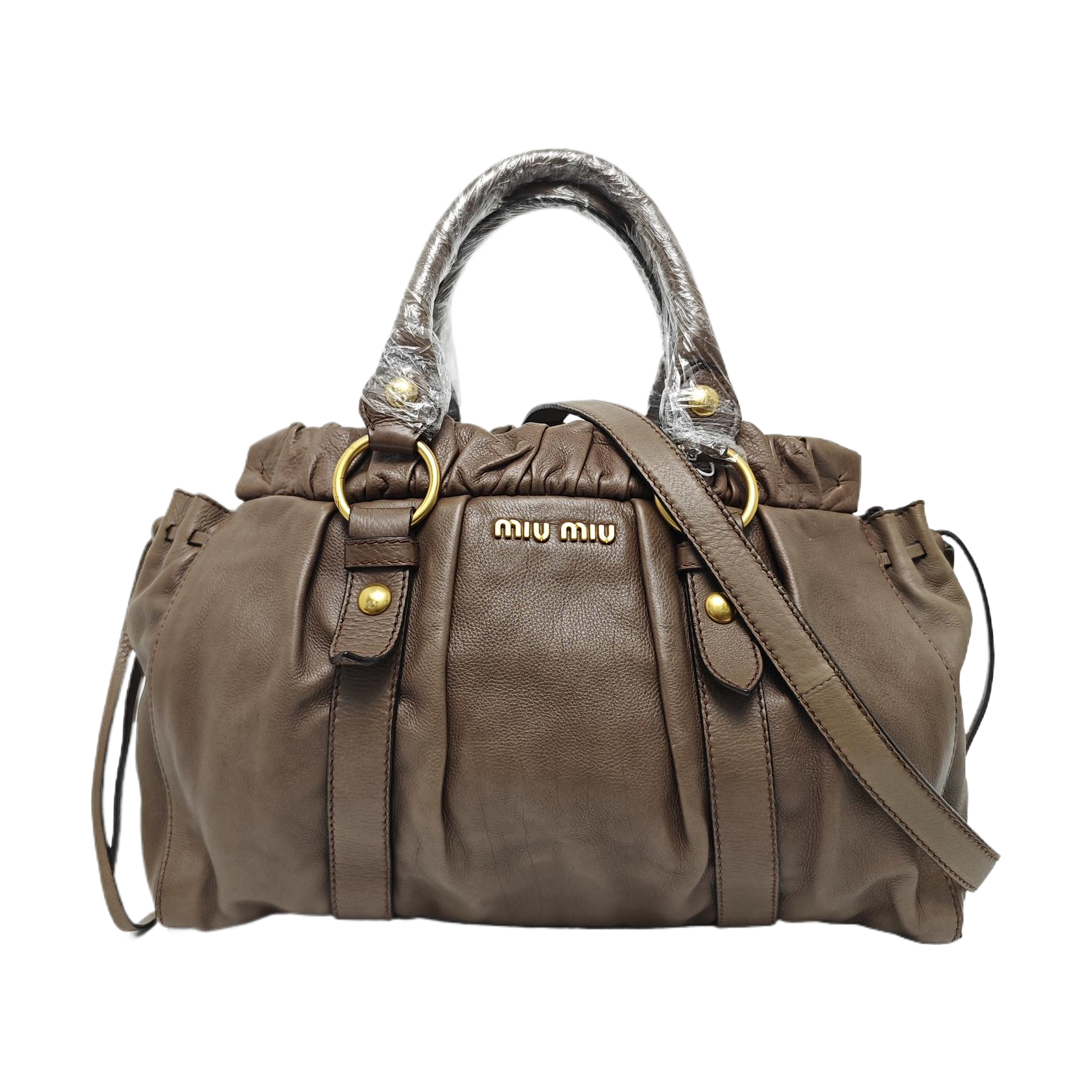 Calfskin Tote Bag Brown