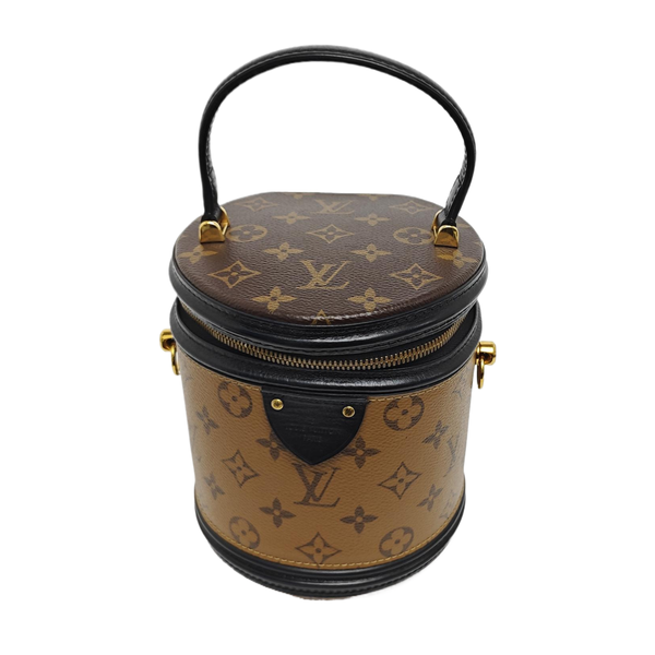 CANNES PM Monogram Coated Canvas Brown