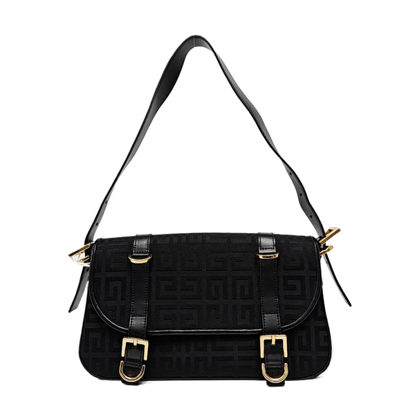 Canvas Shoulder Bag Black