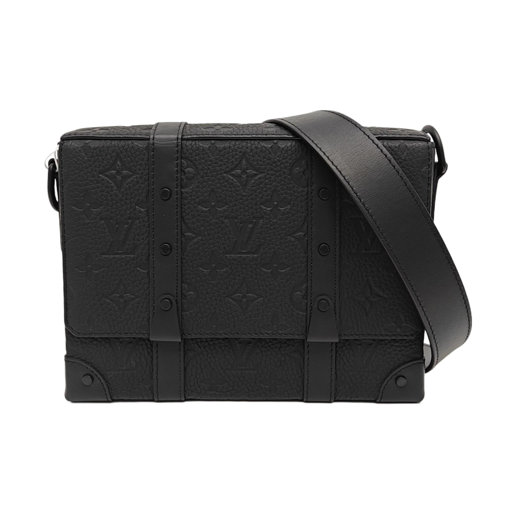 TRUNK PM Calfskin Black