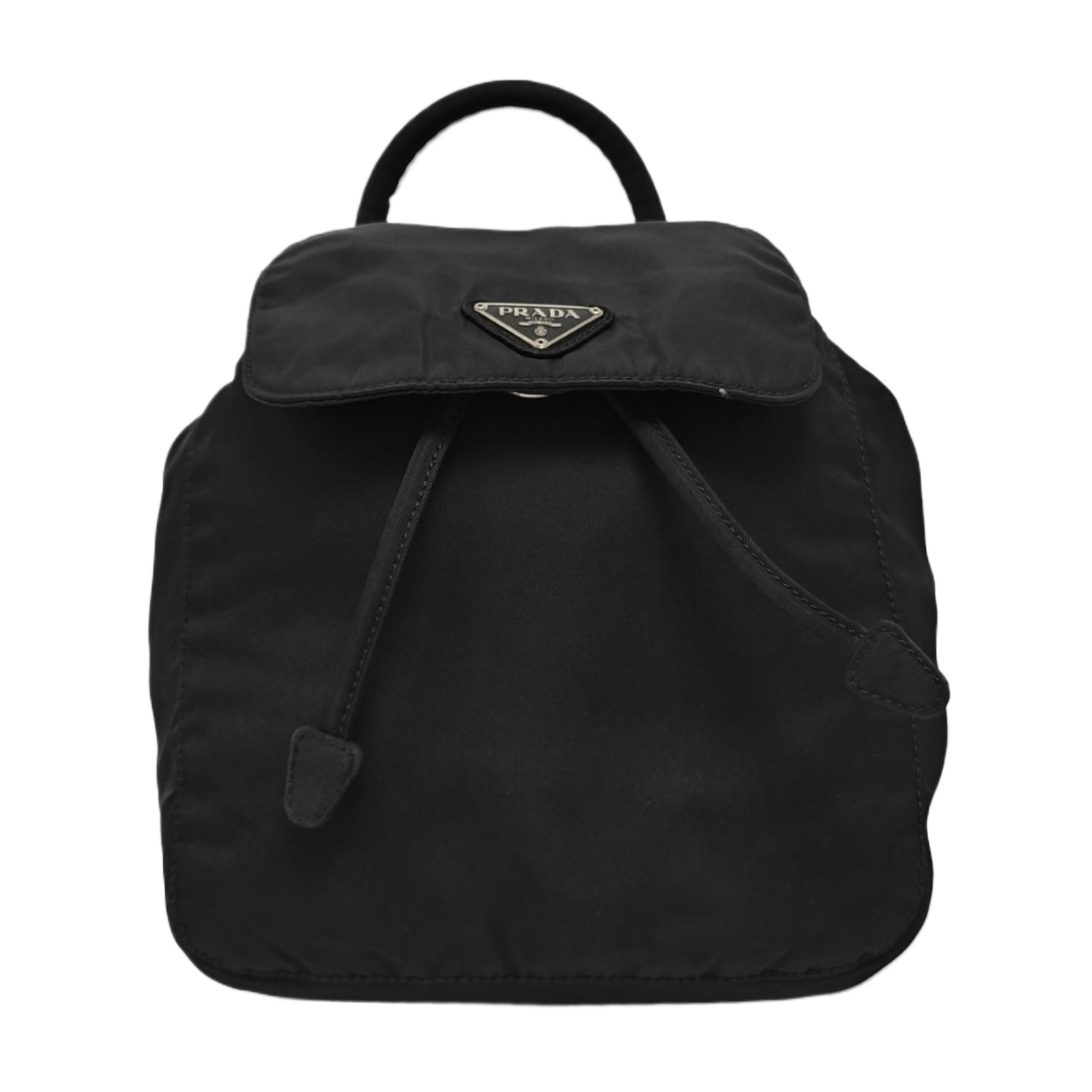 Nylon Backpack Black