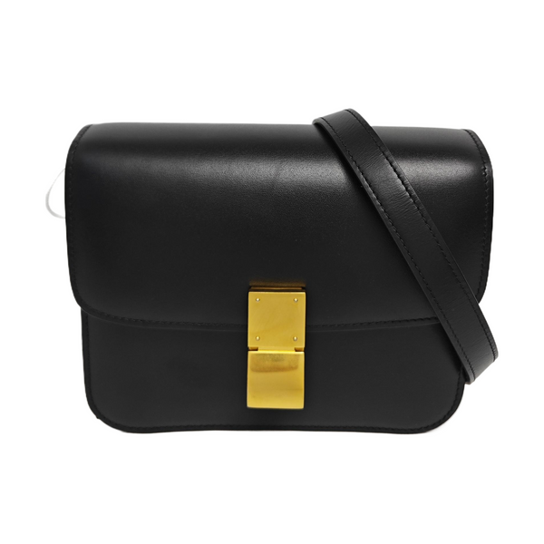 CLASSIC BOX Small Calfskin Black