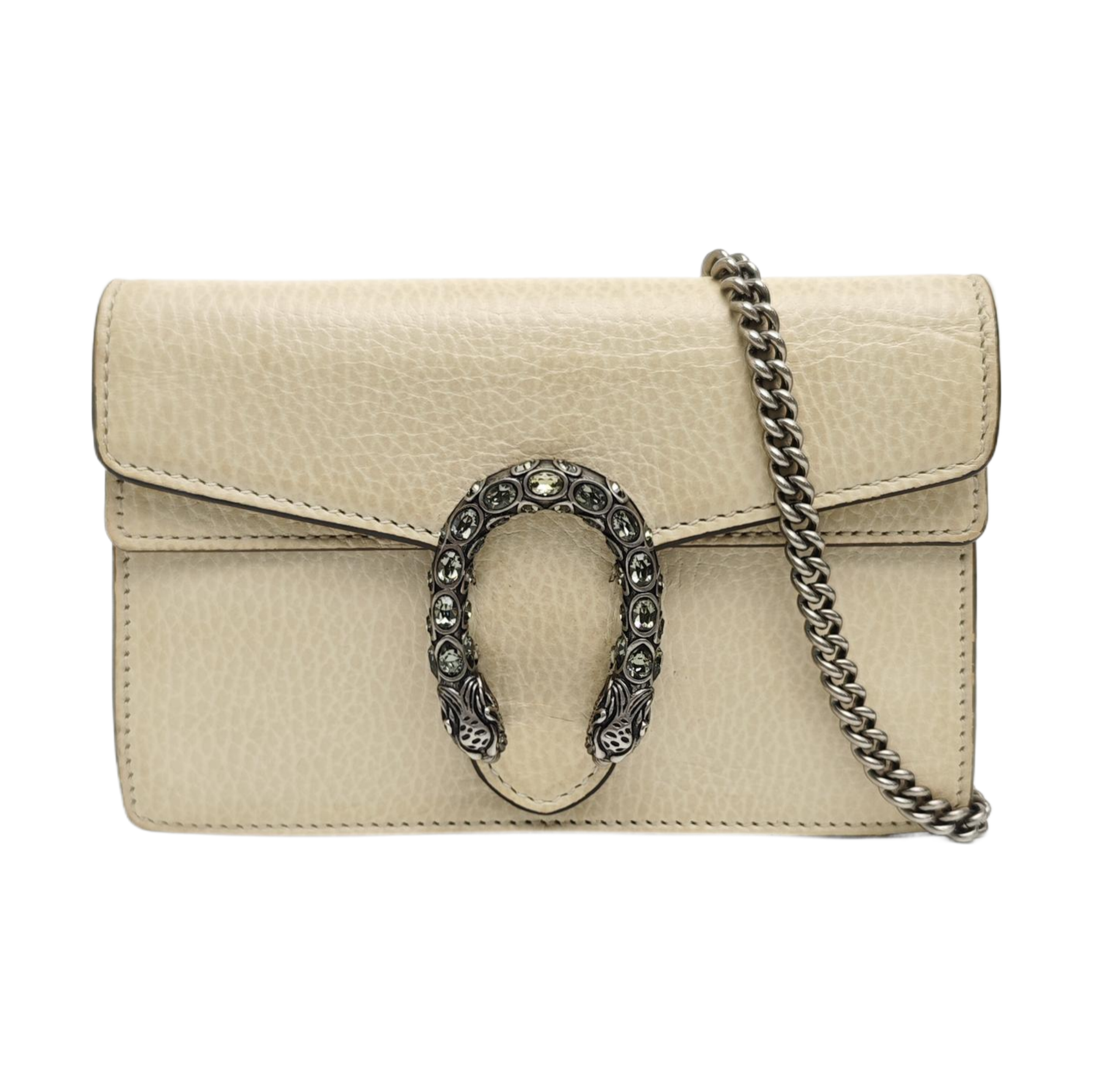 Dionysus Super Mini Calfskin Beige