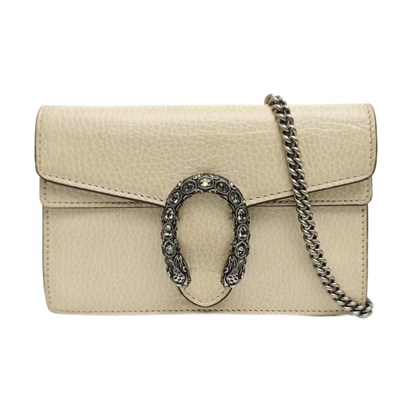 Dionysus Super Mini Calfskin Beige