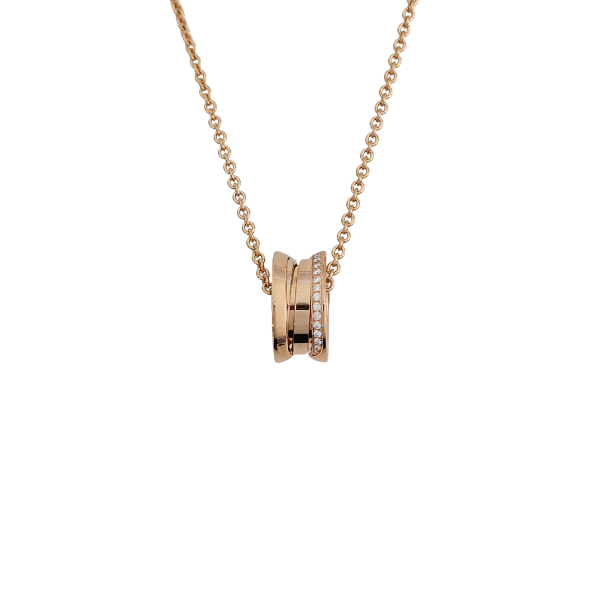 B.ZERO1 18k Rose Gold Necklace