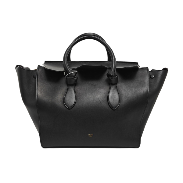TIE Small Calfskin Black