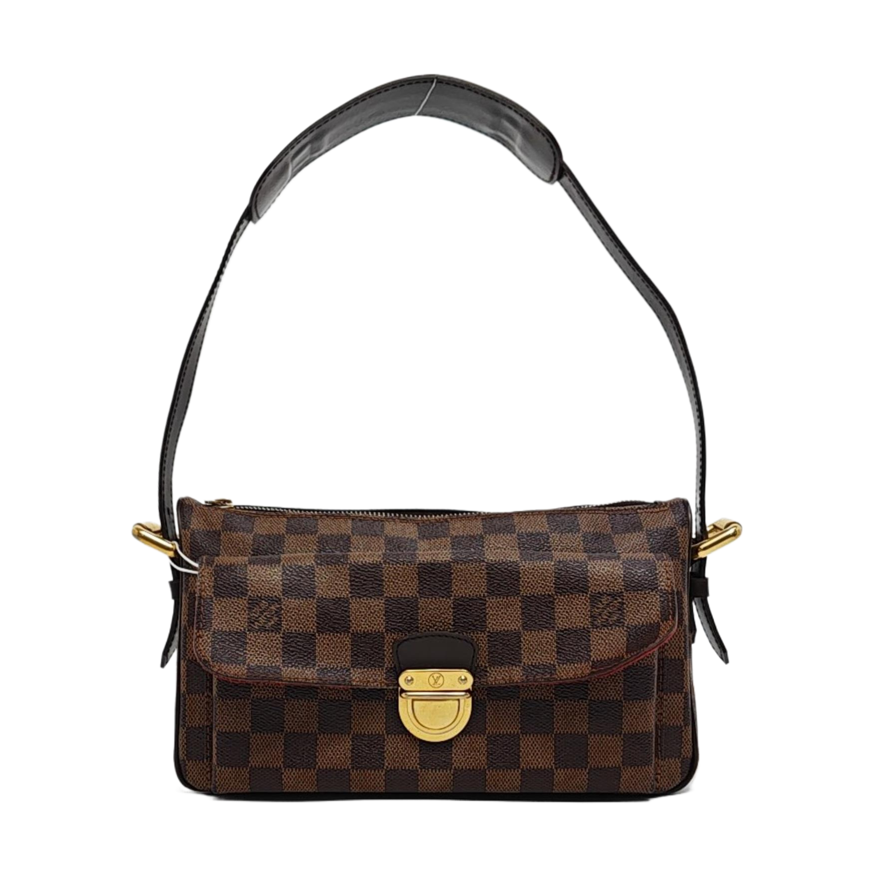 RAVELLO GM Damier Ebene Coated Canvas Brown
