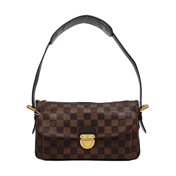 RAVELLO GM Damier Ebene Coated Canvas Brown