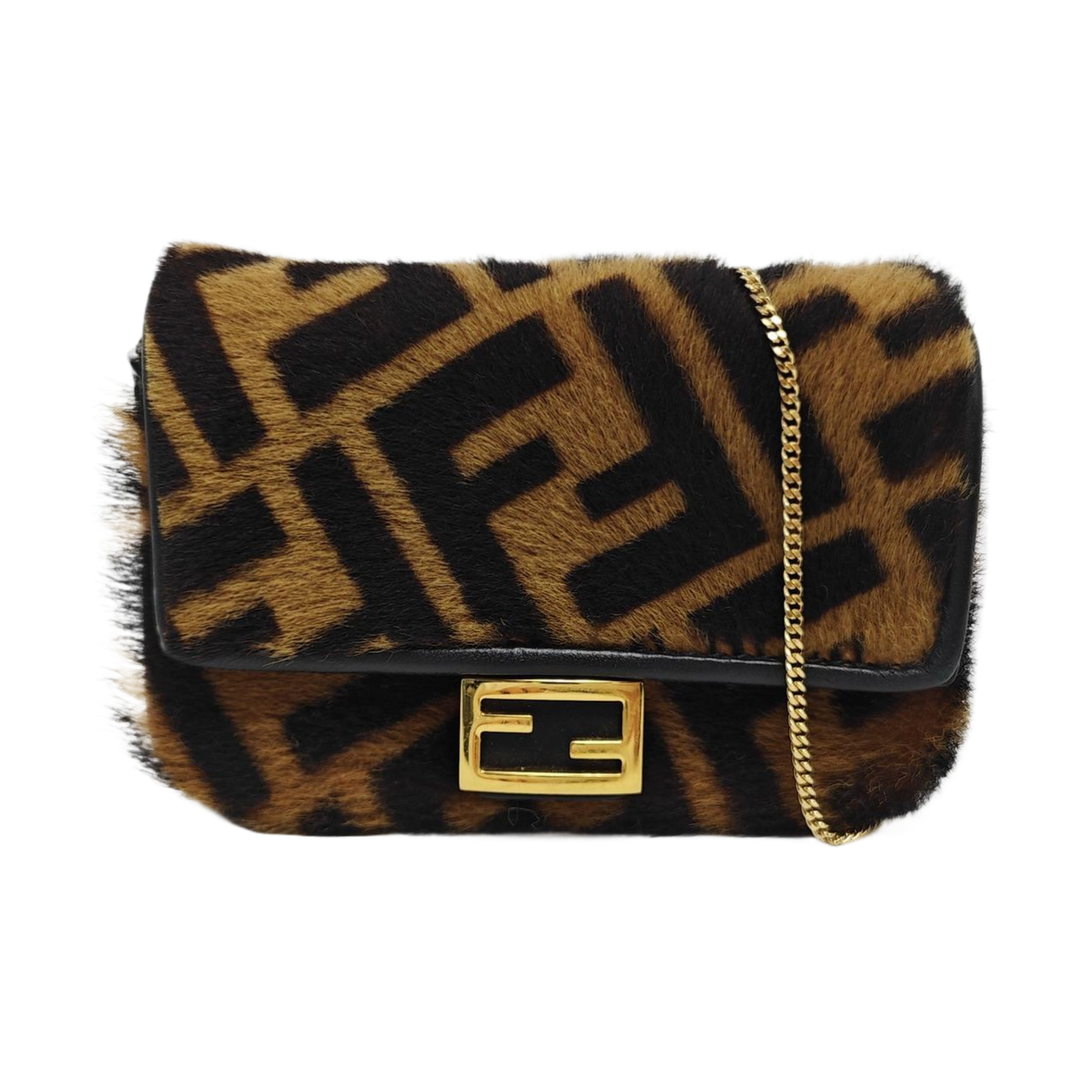 Baguette Nano Calfskin Multicolor