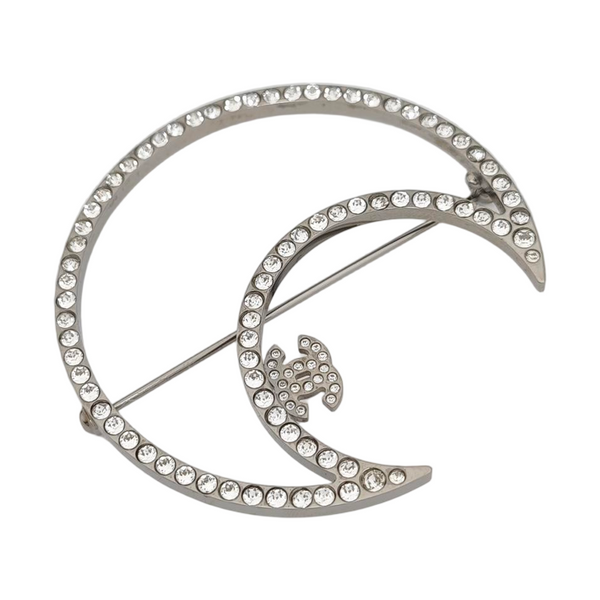 Lab-Grown Diamond Gray Brooch