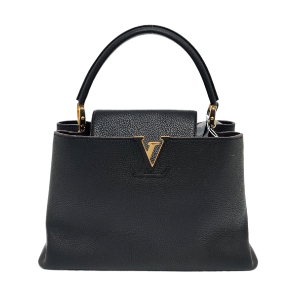 CAPUCINES GM Calfskin Black