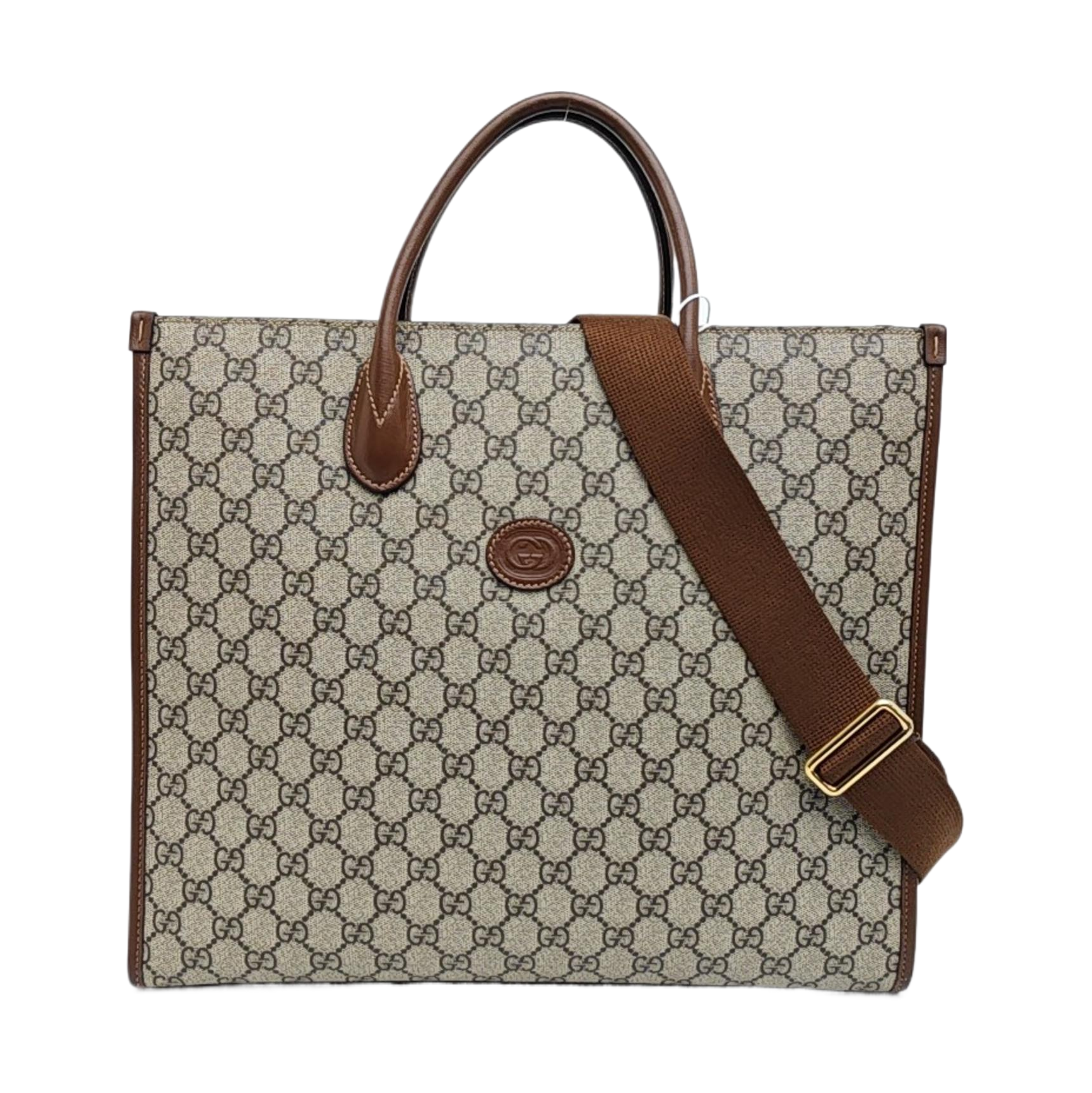 Retro Medium Monogram Coated Canvas Black