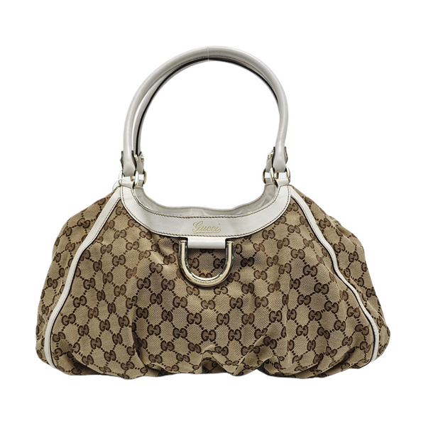 D-Ring Monogram Canvas Brown