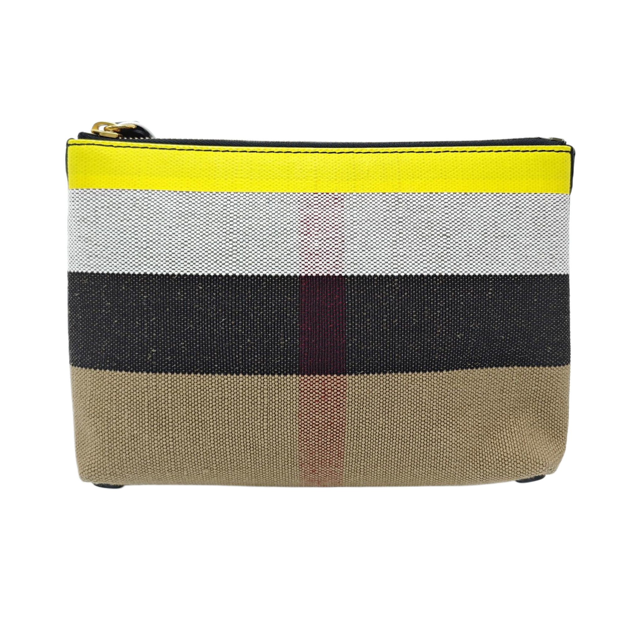 Canvas Clutch Multicolor