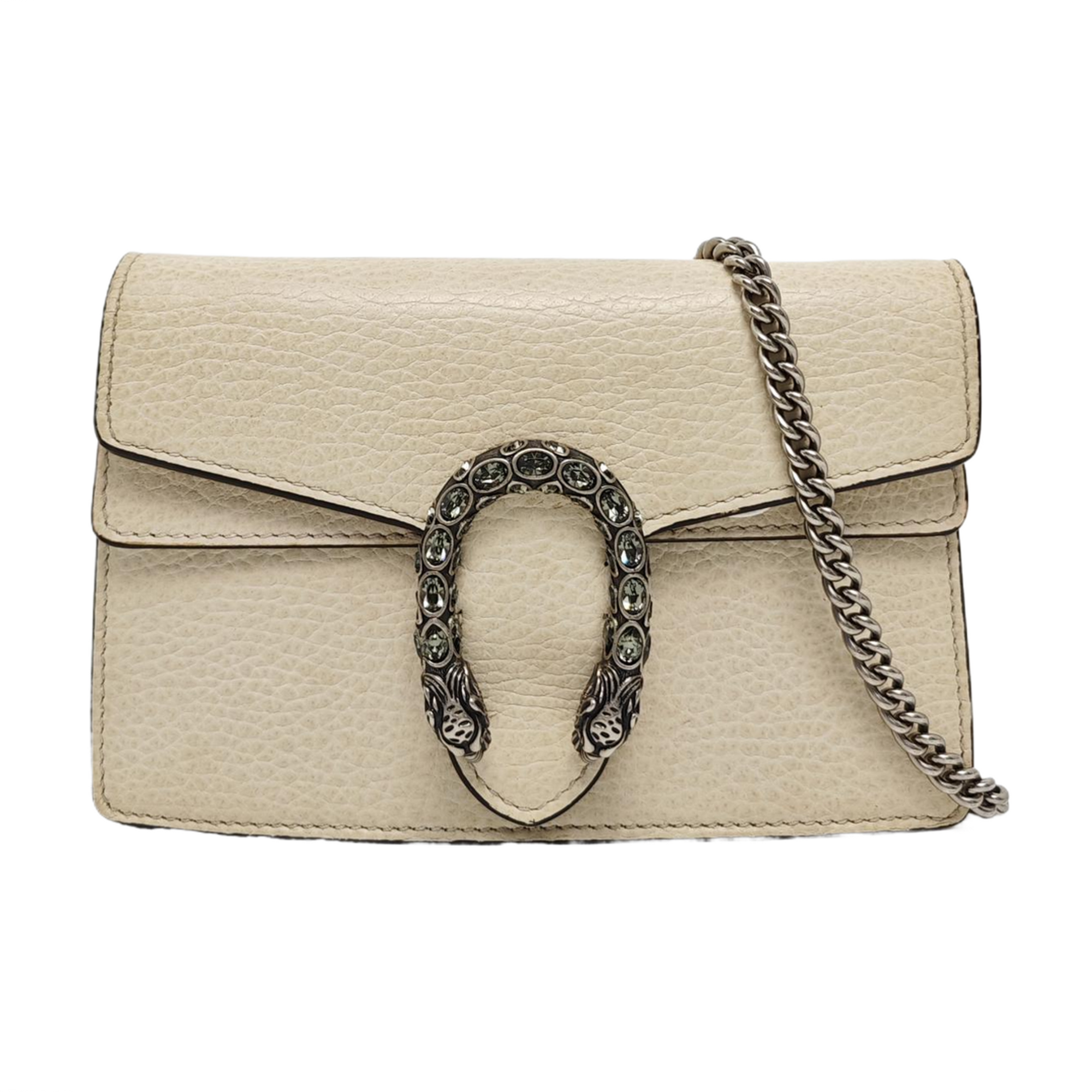 Dionysus Super Mini Calfskin Beige