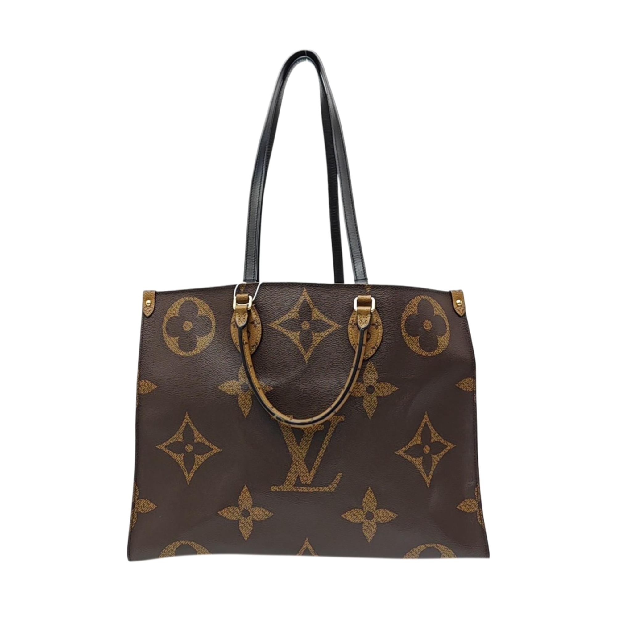 ONTHEGO GM Monogram Coated Canvas Brown