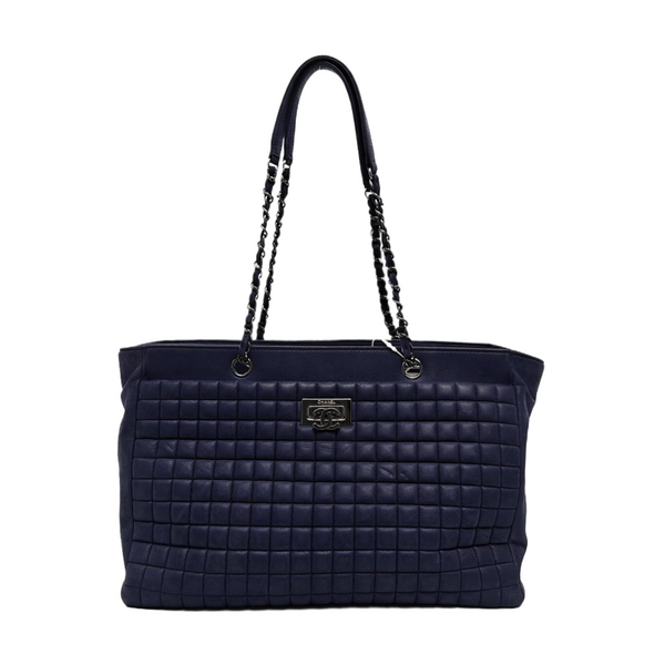 Quilted Calfskin Blue