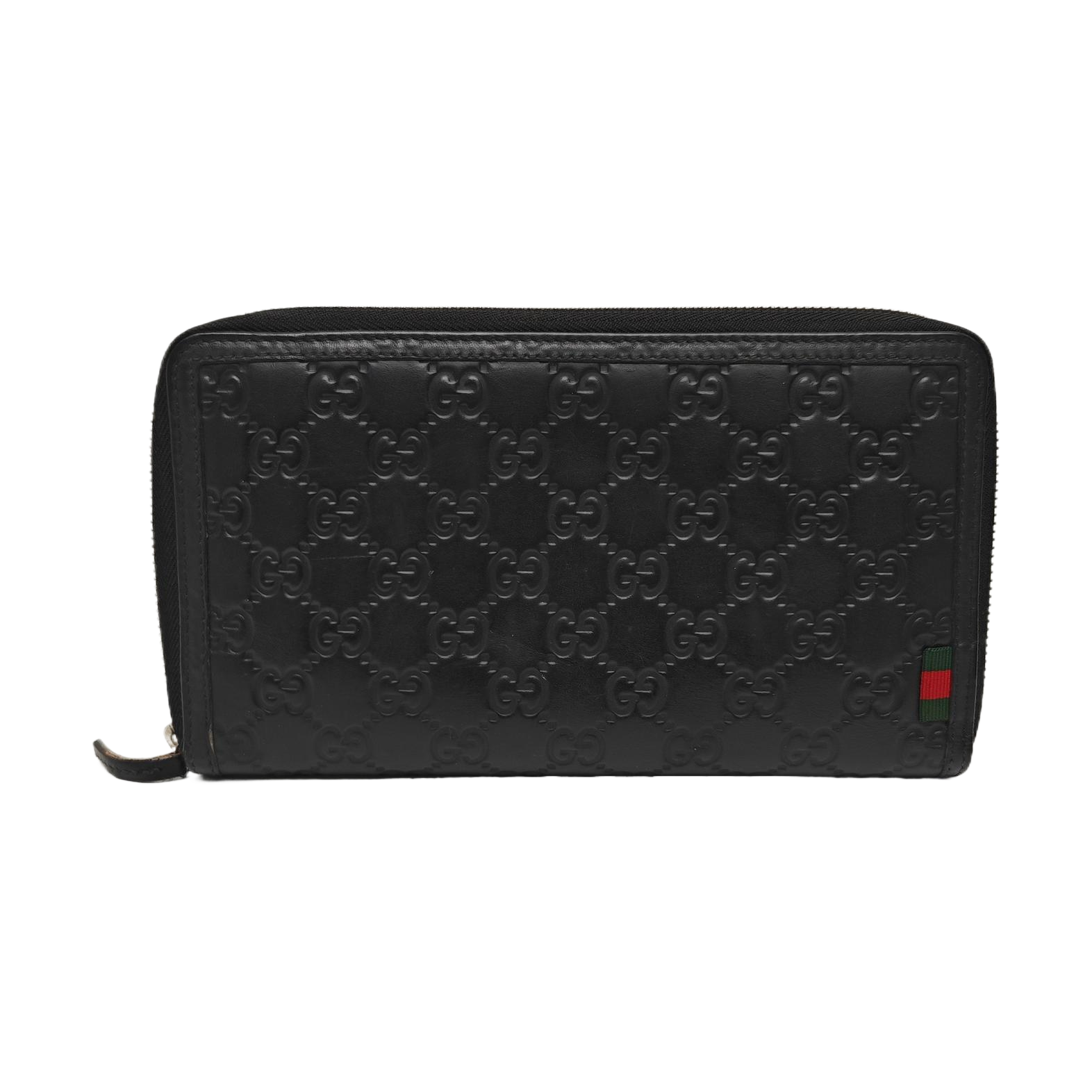 Monogram Calfskin Wallet Black