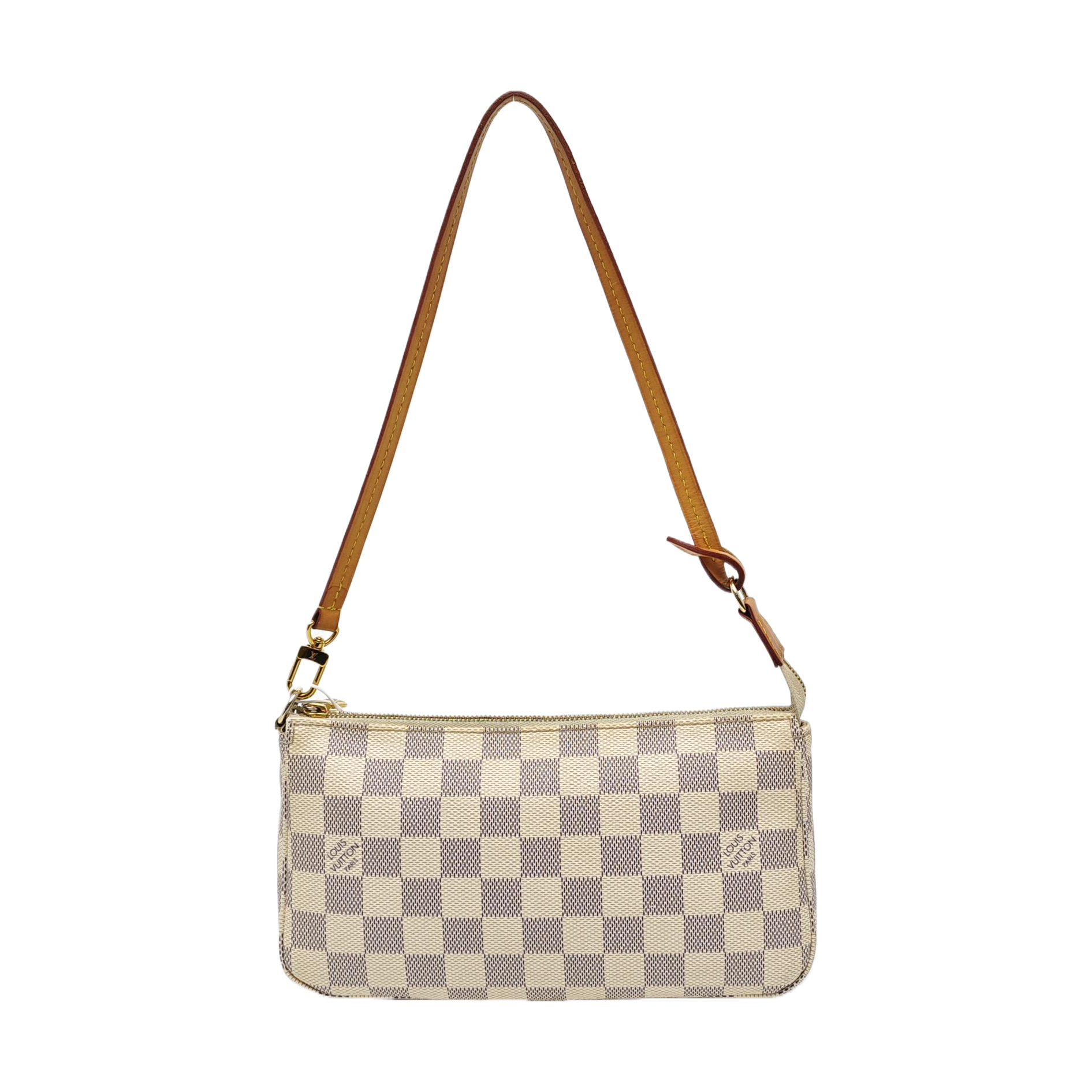 ACCESSOIRES GM Damier Azur Coated Canvas White