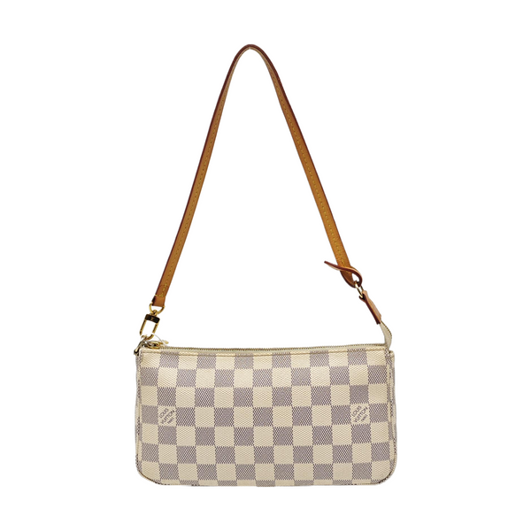 ACCESSOIRES GM Damier Azur Coated Canvas White