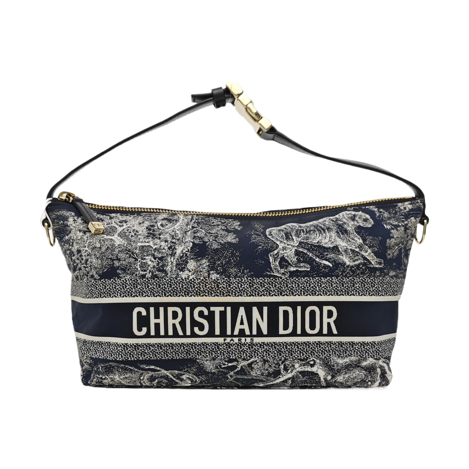 Diortravel Nomad Medium Fabric Blue