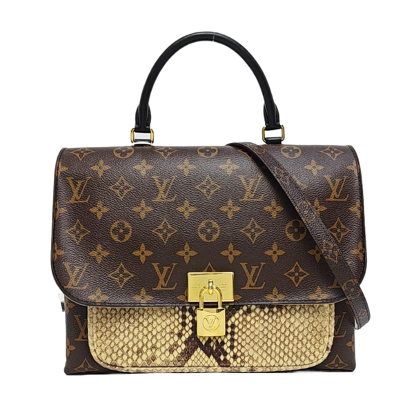 MARIGNAN Monogram Coated Canvas Brown