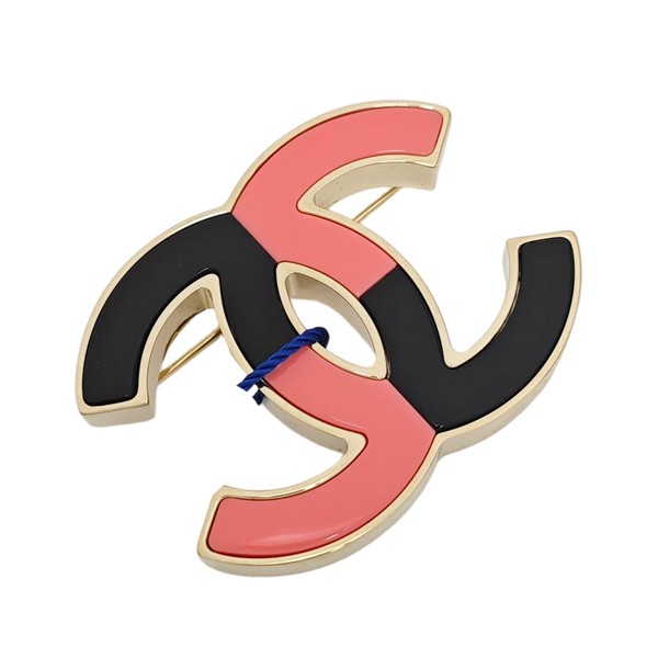 Metal Gold Brooch