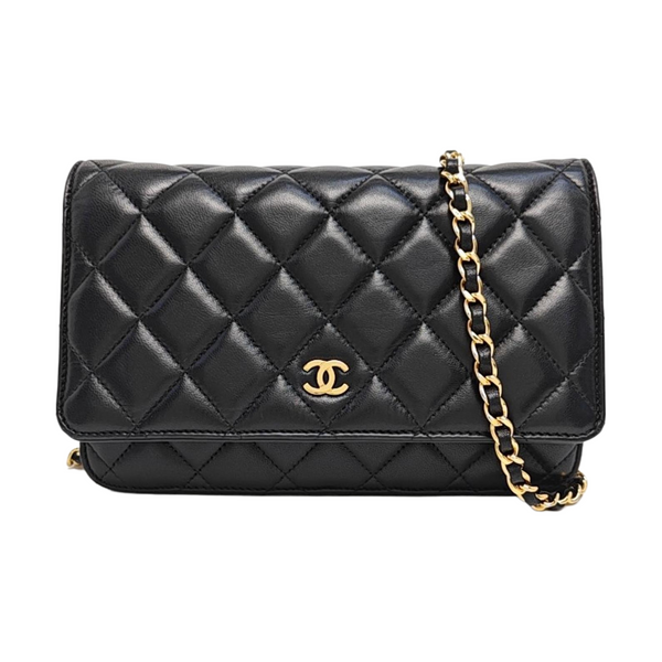 WOC Mini Lambskin Black