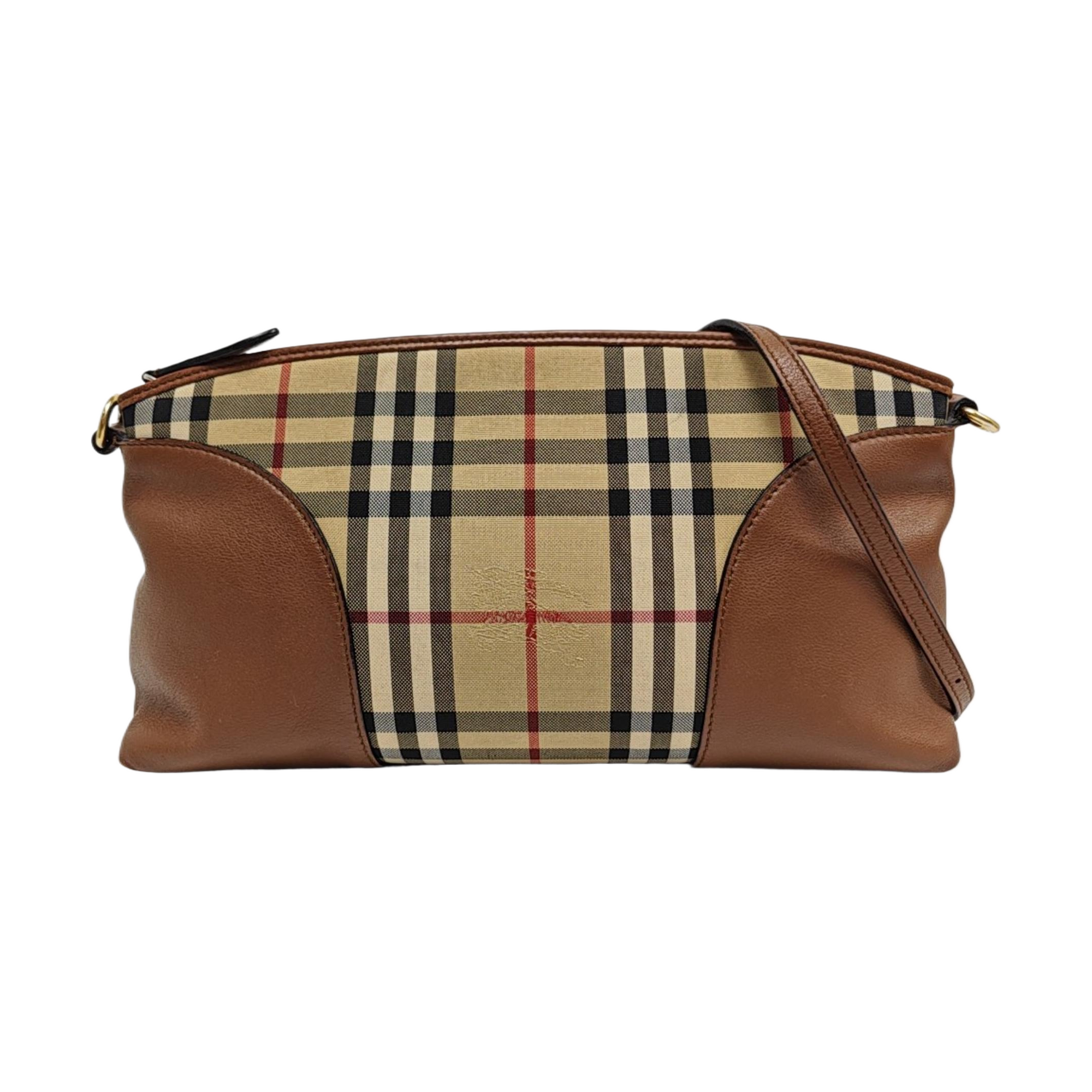 Canvas Shoulder Bag Brown