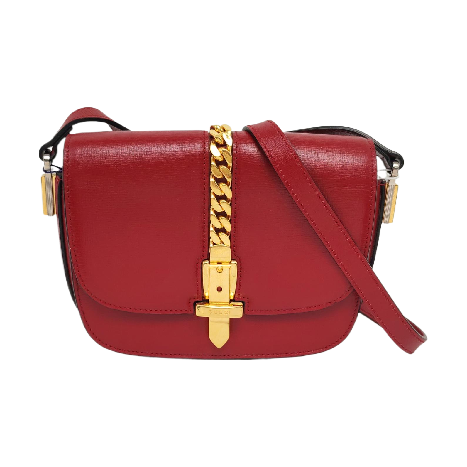 Sylvie 1969 Mini Calfskin Red