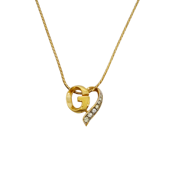G Link Metal Gold Necklace