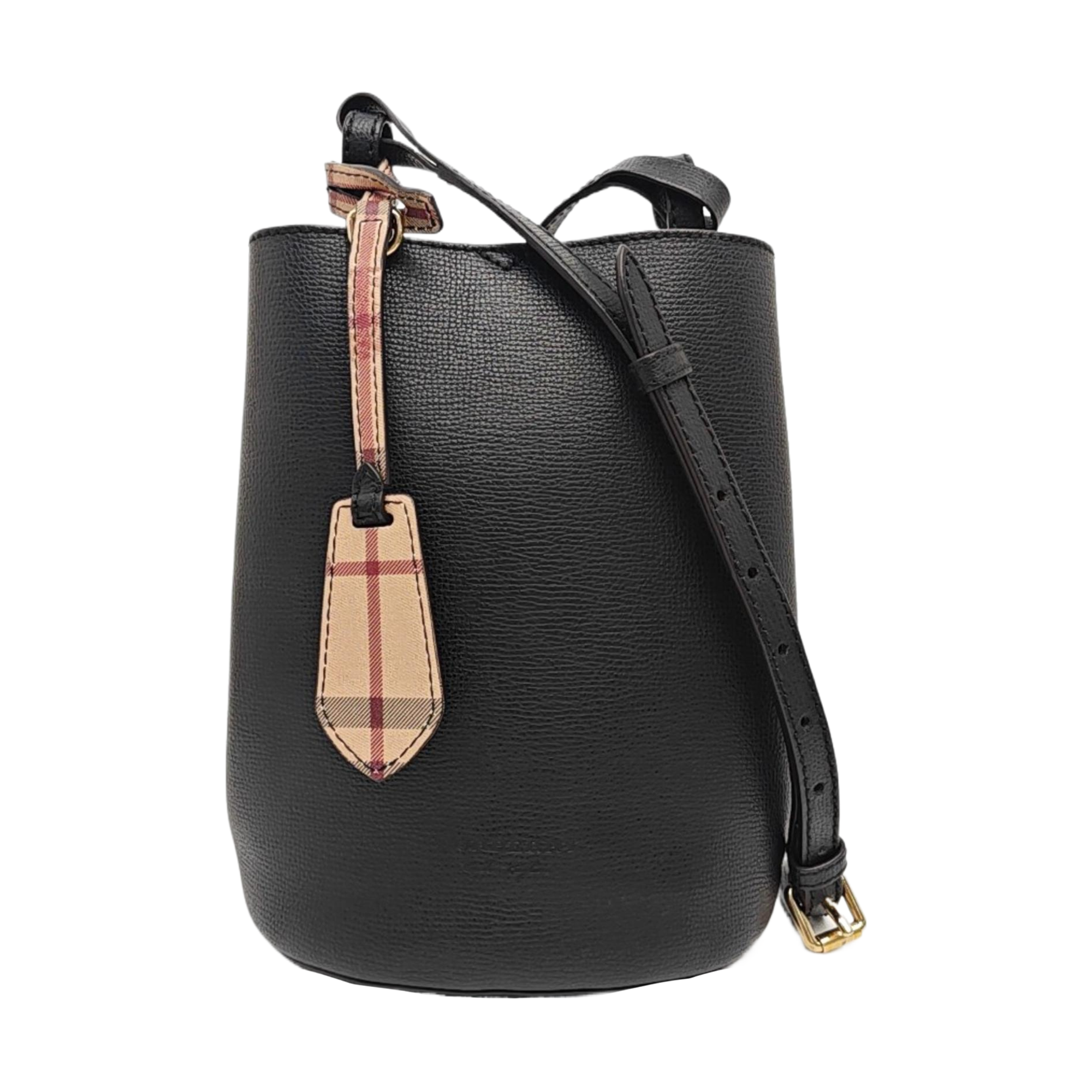 Calfskin Bucket Bag Black