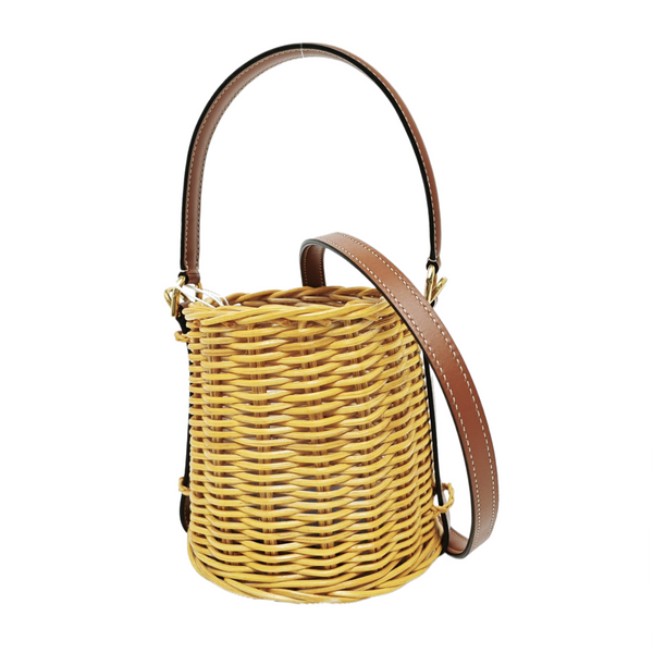 Leather Shoulder Bag Brown