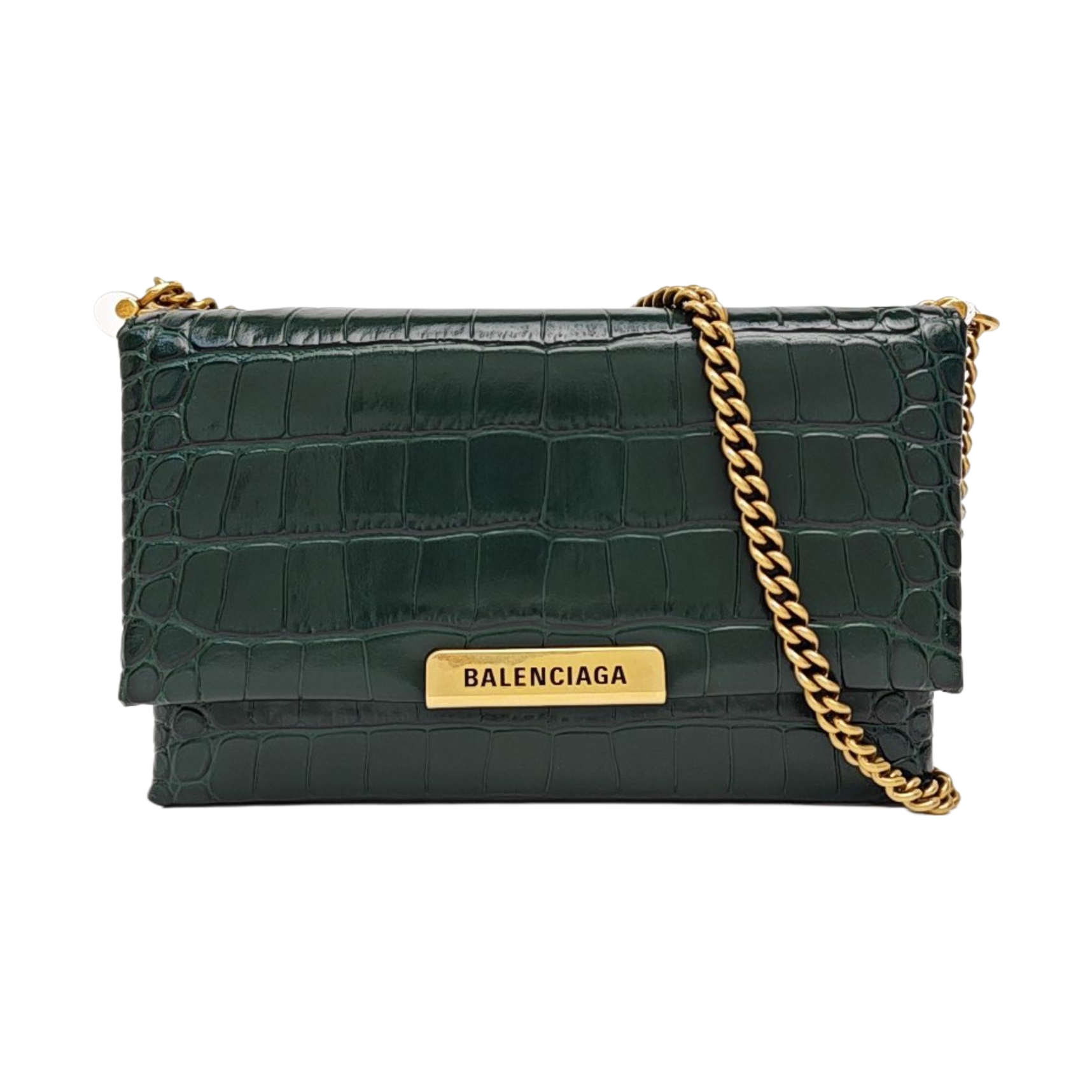 TRIPLET Calfskin Green
