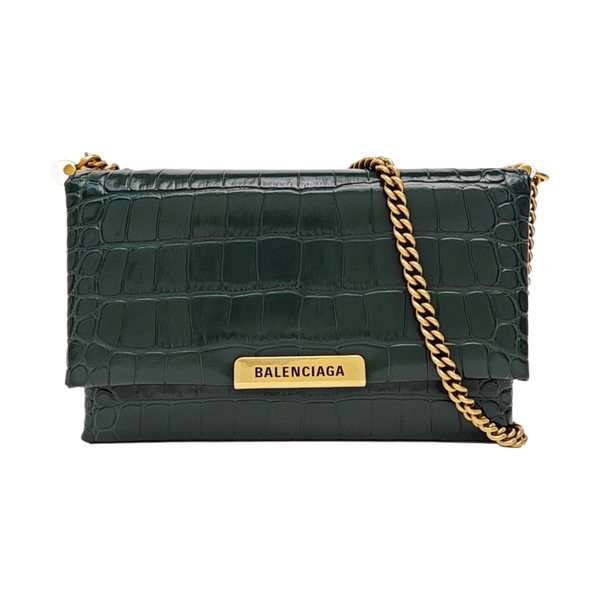 TRIPLET Calfskin Green