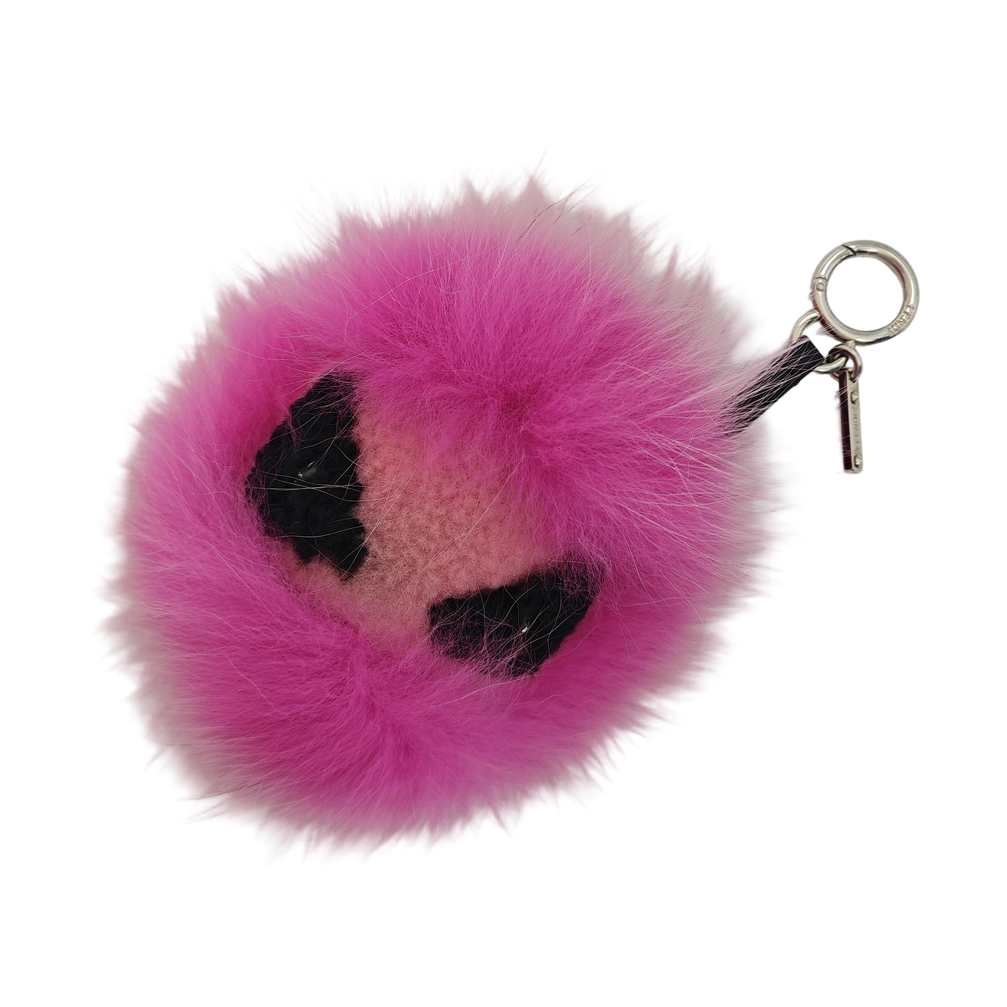 Fabric Bag Charm Red