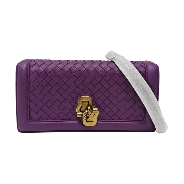 Olimpia Knot Lambskin Purple