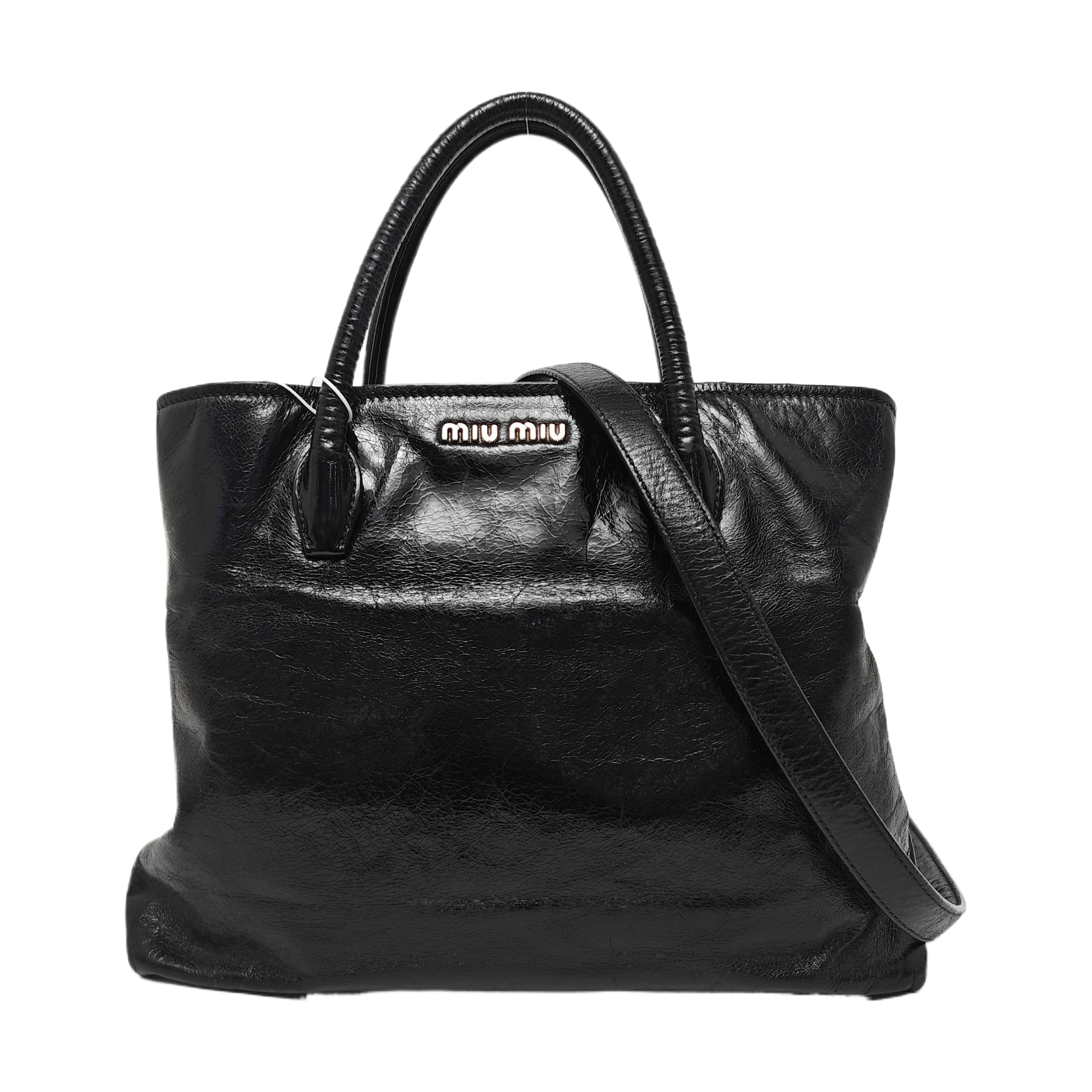 Calfskin Tote Bag Black