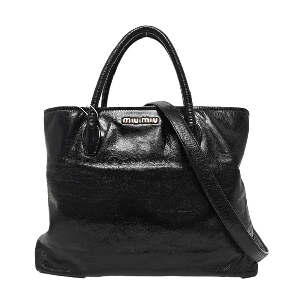 Calfskin Tote Bag Black