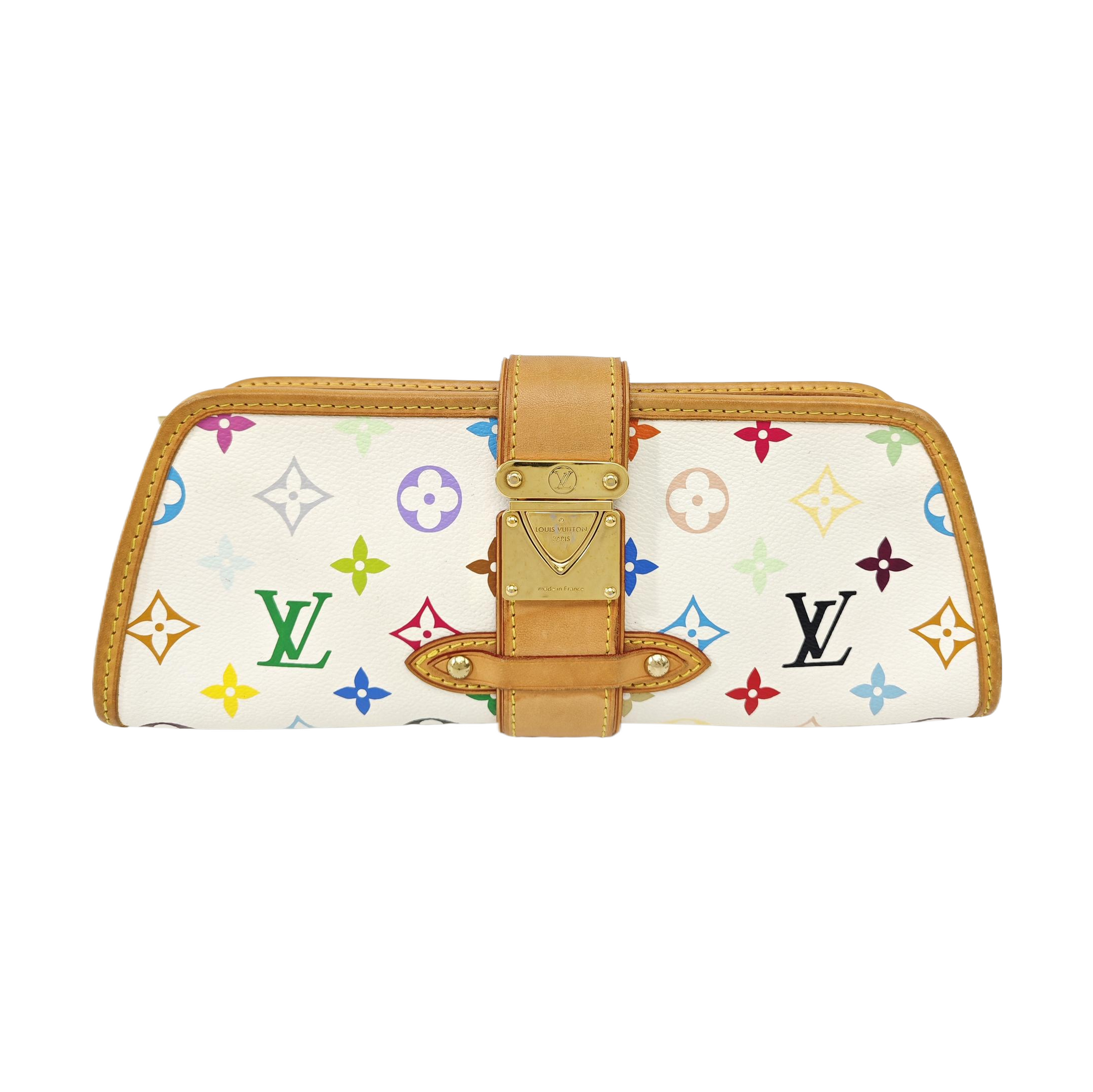 LV × TM SHIRLEY Monogram Coated Canvas White