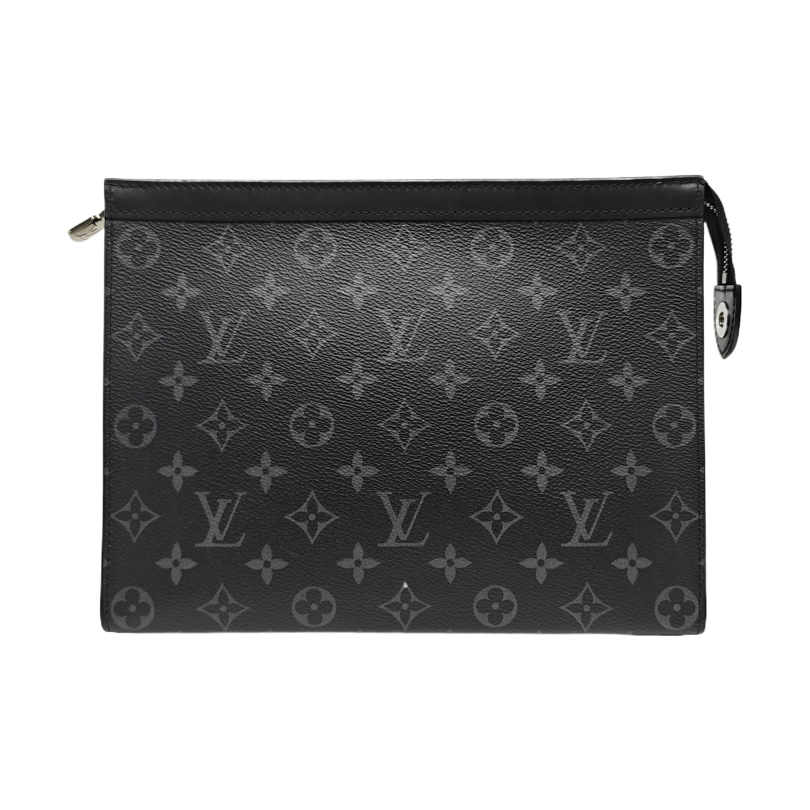 Pochette Voyag MM Monogram Coated Canvas Black