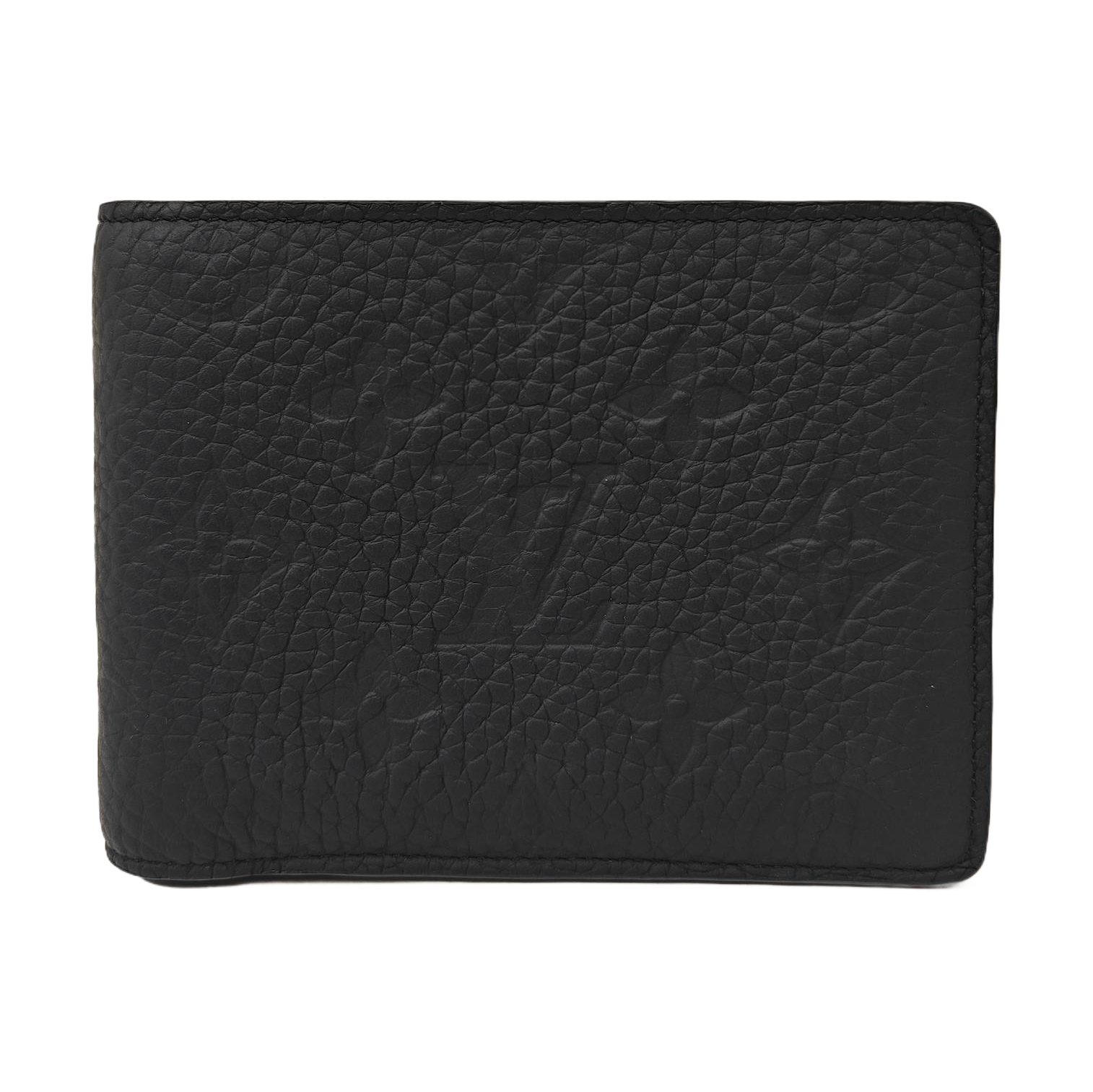 VICTORINE Calfskin Black Wallet