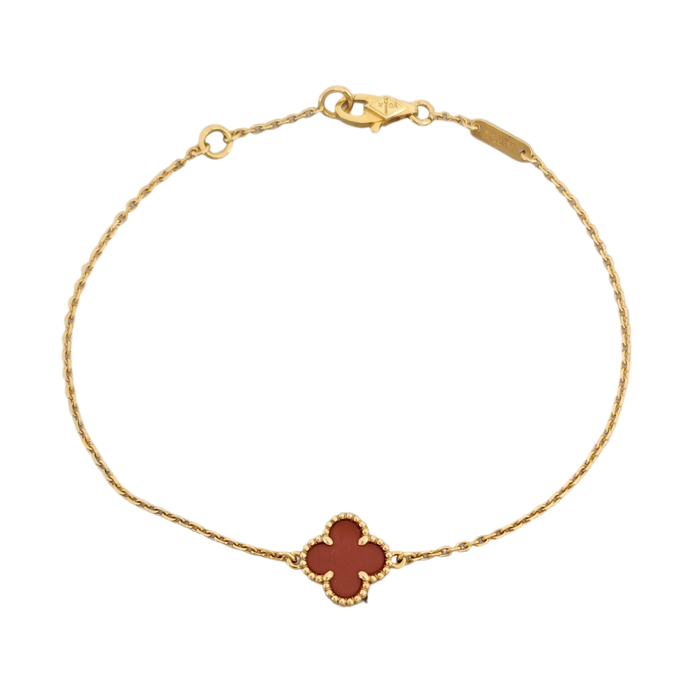 Sweet Alhambra 18k Rose Gold Bracelet
