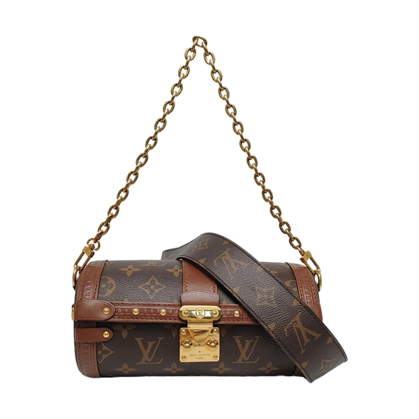 PAPILLON 19 Monogram Coated Canvas Brown