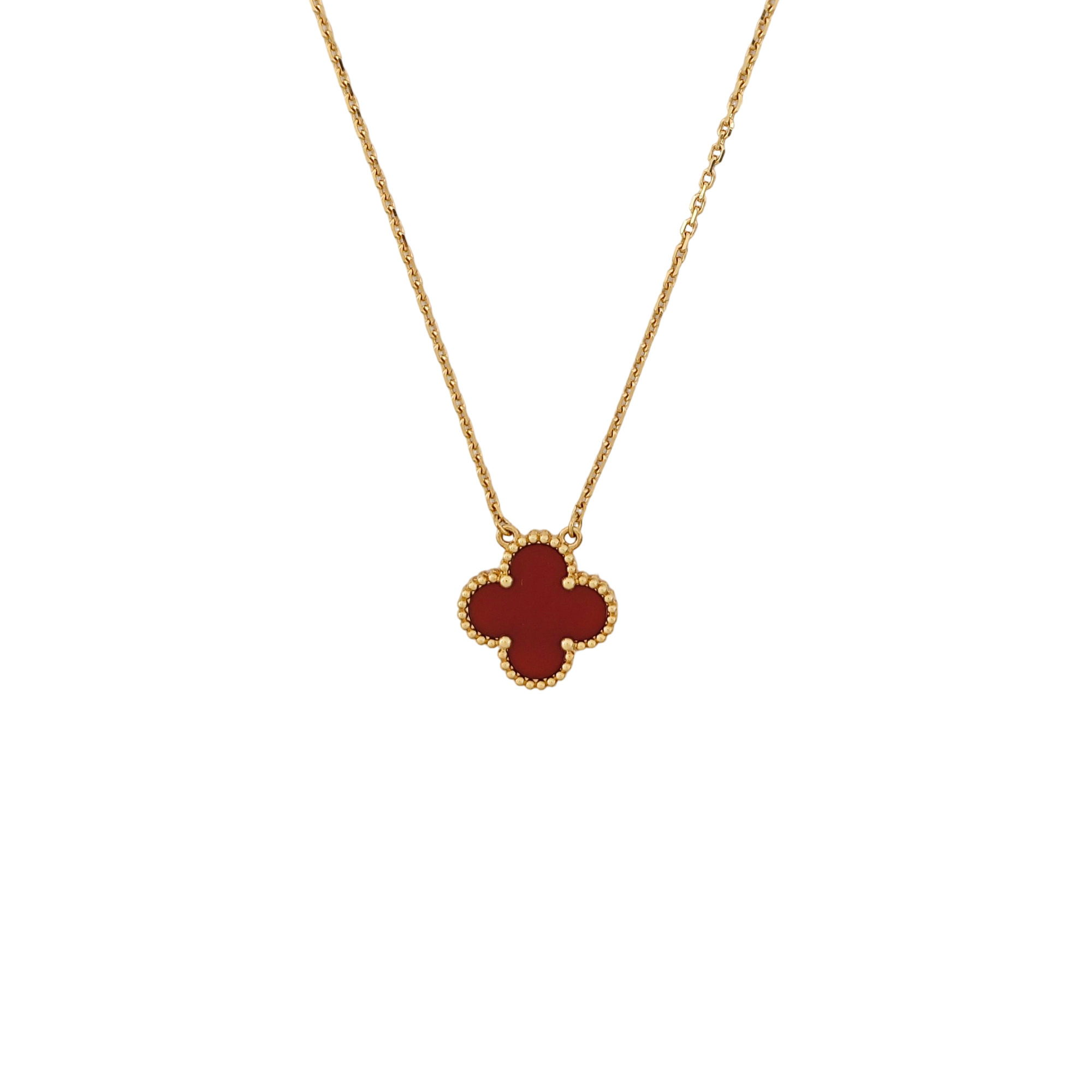 Vintage Alhambra 18k Gold Necklace