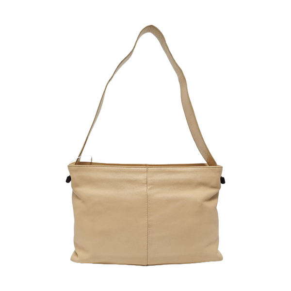 Lambskin Shoulder Bag Beige